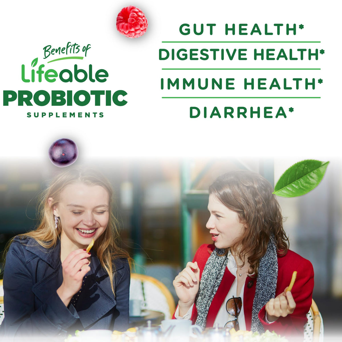 Lifeable Probiotics Gummies | 2 Billion CFU | Great Tasting Probiotic Gummies for Women | Probiotic Gummy for Gut Health and Immune Support - PrimeBioHealth - canada supplements