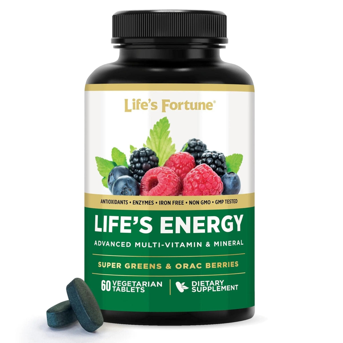Life's Energy Advanced Daily Multivitamin for Men & Women, Energy and Immune Support Supplement with Super Greens, Antioxidants, Enzymes - PrimeBioHealth - canada supplements