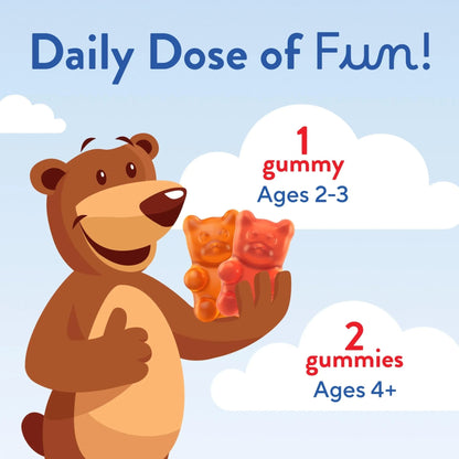 L’il Critters Gummy Vites No Sugar Added Daily Gummy Multivitamin for Ages 2+ Toddlers & Kids, Vitamin C, D3 for Immune - PrimeBioHealth - canada supplements