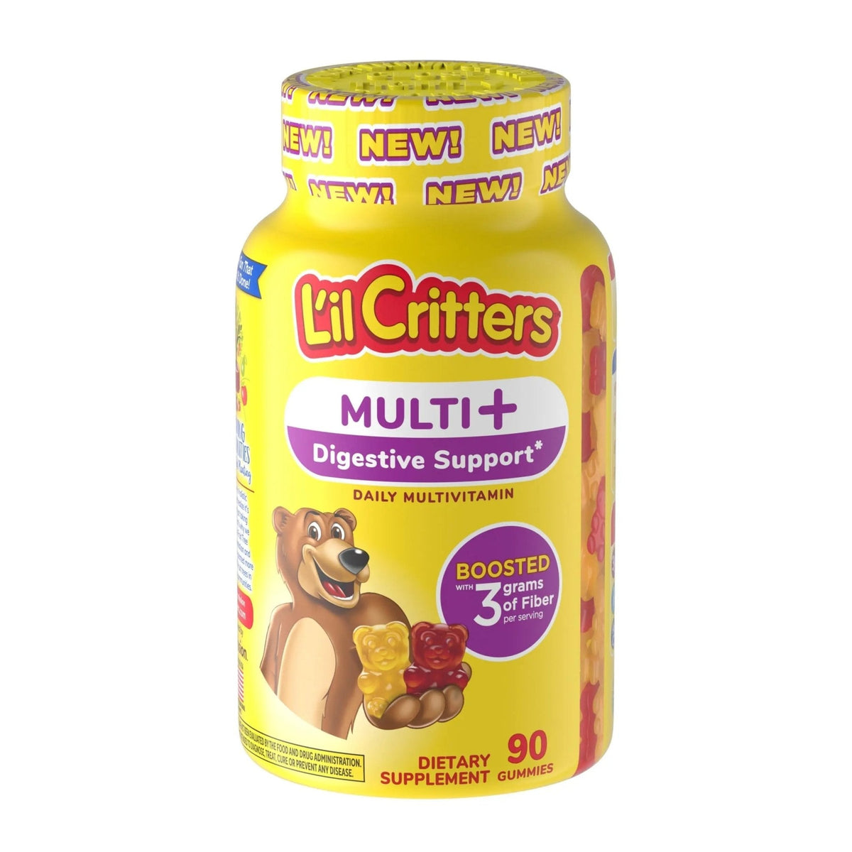 L'il Critters Multi + Digestive Support* 90ct - PrimeBioHealth - canada supplements
