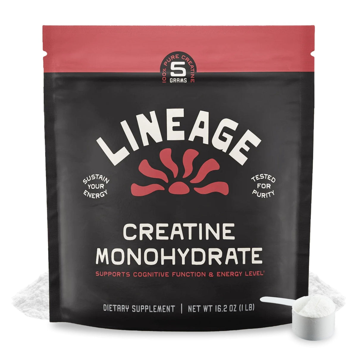 Lineage Provisions Micronized Creatine Monohydrate with Sea Salt - Micronized Creatine Powder for Training & Performance - PrimeBioHealth - canada supplements