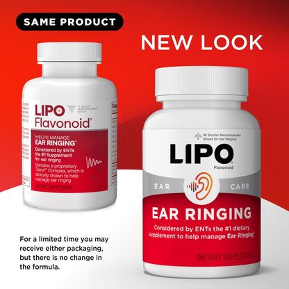 Lipo Flavonoid Ear Ringing - Doctor-Recommended for Ringing Ears – Clinically Proven Lemon Bioflavonoid Complex with Vitamins C, B1, B2, B6, B12, - PrimeBioHealth - canada supplements