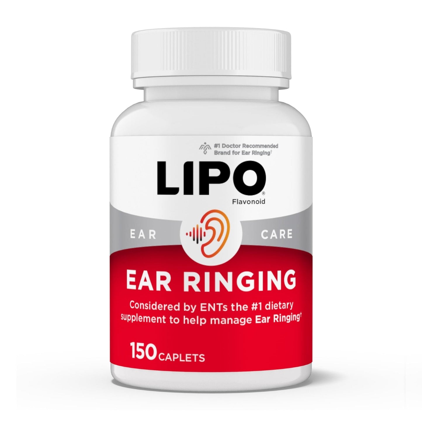 Lipo-Flavonoid Ear Ringing - Doctor-Recommended for Ringing Ears - Clinically Proven Lemon Bioflavonoid Complex with Vitamins C, B1, B2, B6, B12 - PrimeBioHealth - canada supplements