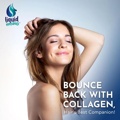 Liquid Collagen and Biotin, 2 Fl. Oz, Ultra-Strength Collagen Peptides for Women, Third-Party Tested Biotin for Hair Growth Women, Nails, and Skin Vitamins B7 Collageno Peptides – Vanilla Flavor - PrimeBioHealth - canada supplements