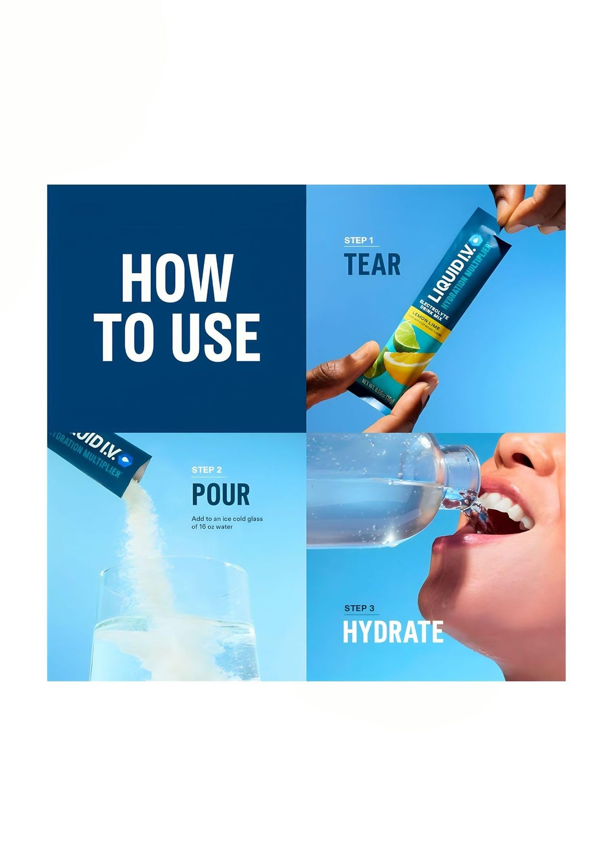 Liquid I.V. Hydration Multiplier Electrolyte Drink Mix, Variety, 0.56 Oz, 30 Ct - PrimeBioHealth - canada supplements