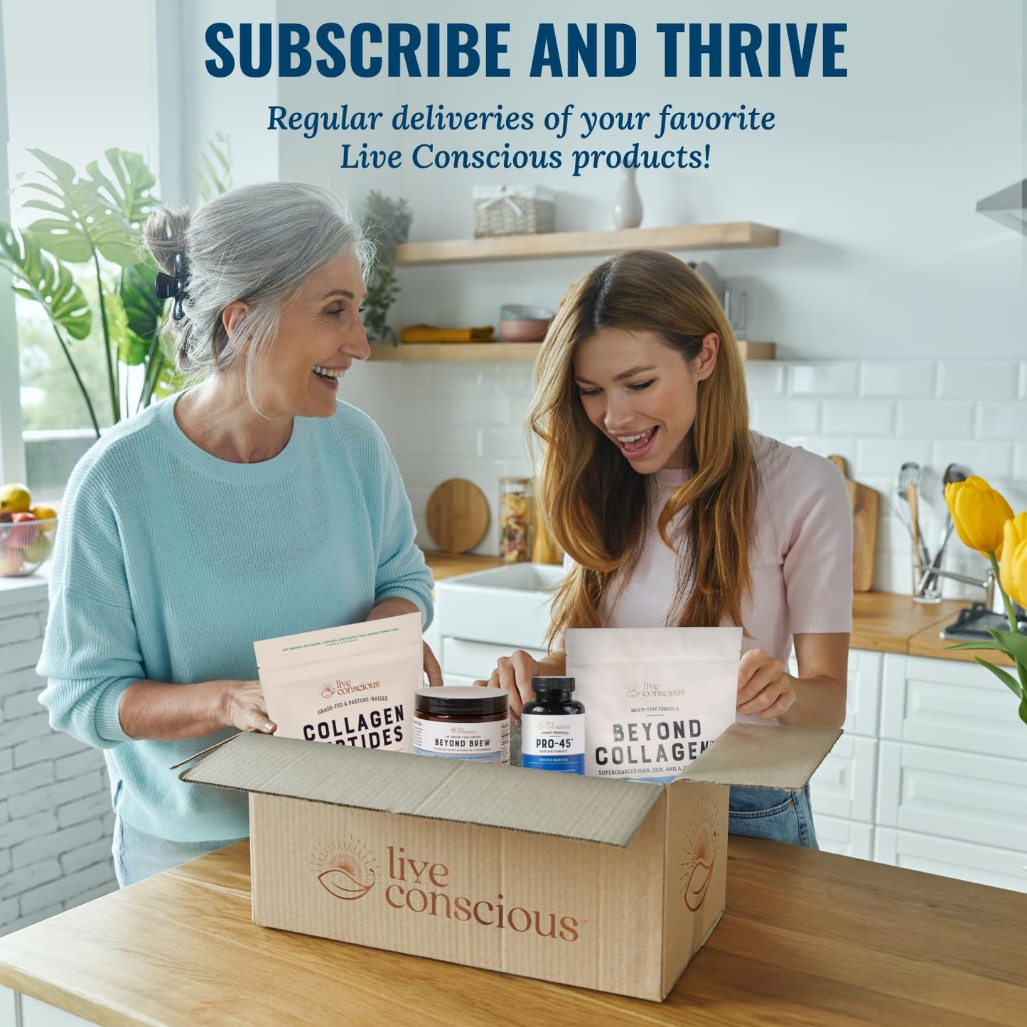 Live Conscious Glucosamine Chondroitin with MSM, Hyaluronic Acid, and More - MoveWell Joint Health Supplement - PrimeBioHealth - canada supplements