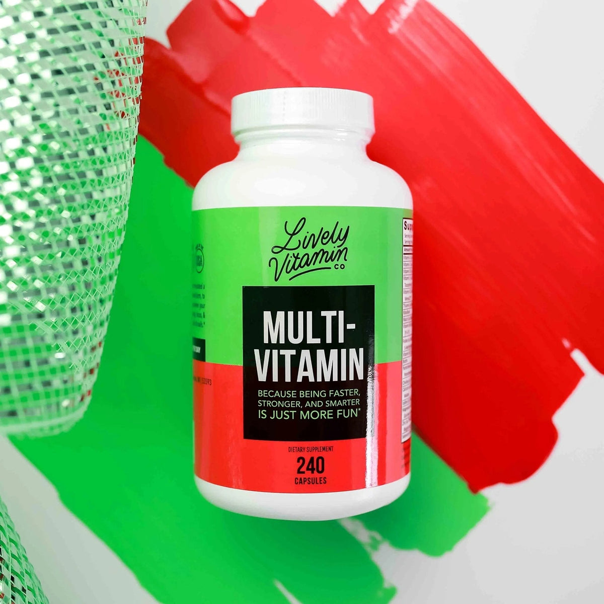 LIVELY VITAMIN CO. Multivitamin - 37 Vitamins Minerals and Extracts - Energy - Memory - Immune Function - Heart- Brain - Focus - Mood - Antioxidants - Dairy Gluten Soy Free - 60 Vegetarian Capsules - PrimeBioHealth - canada supplements