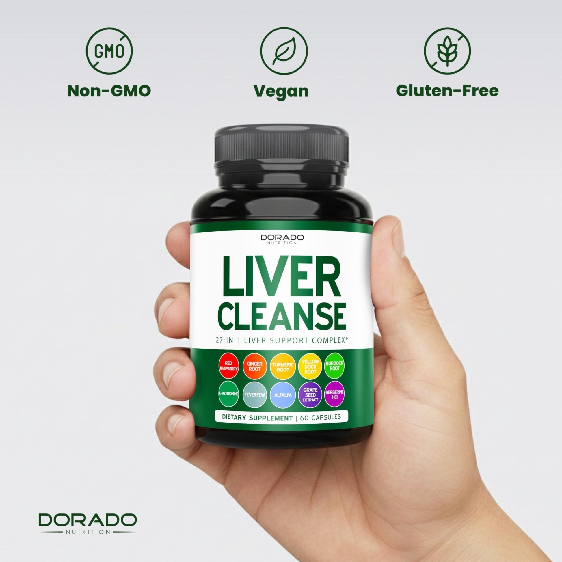 Liver Cleanse Detox & Repair (27 in 1 Formula - Milk Thistle, Dandelion Root, Turmeric, Artichoke Extract & More) - Detox Cleanse Supplement, - PrimeBioHealth - canada supplements
