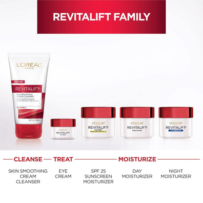 L'Oreal Paris Skincare Revitalift Anti-Wrinkle and Firming Eye Cream with Pro Retinol, Treatment to Reduce Dark Circles, Fragrance Free, 0.5 oz. - PrimeBioHealth - canada supplements