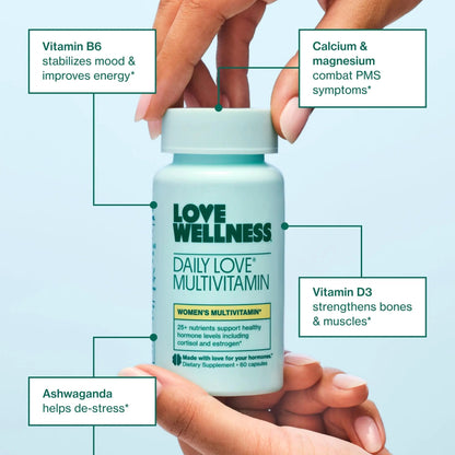 Love Wellness Daily Love Multivitamin & Big Brain Probiotics | Mind and Body Duo | Womens Vitamin and Probitoic - PrimeBioHealth - canada supplements