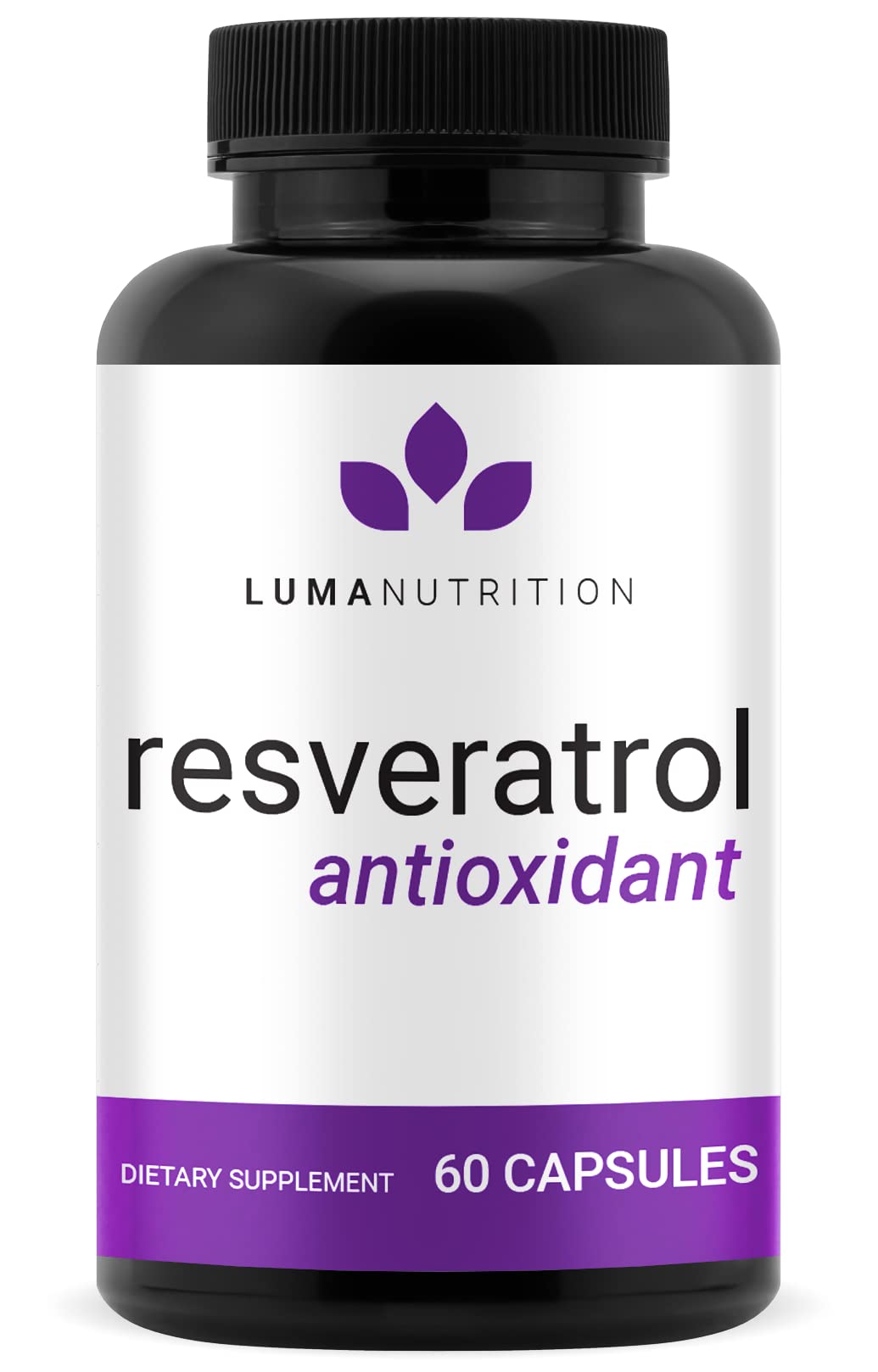 Luma Nutrition High Purity Resveratrol Supplement - 98% Trans-Resveratrol - Antioxidant - Resveratrol Capsules - PrimeBioHealth - canada supplements