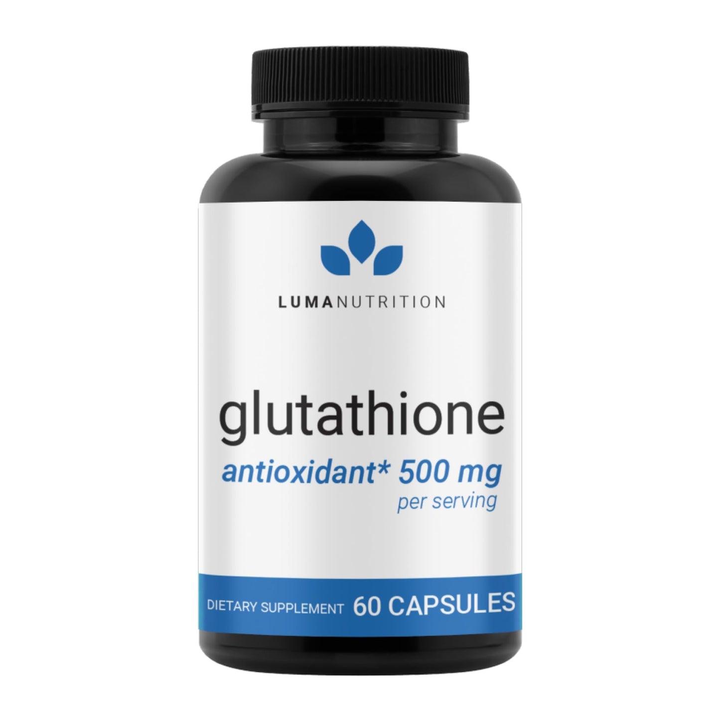 Luma Nutrition Premium Glutathione Supplement - 500mg - L-Glutathione - Antioxidant Support - PrimeBioHealth - canada supplements