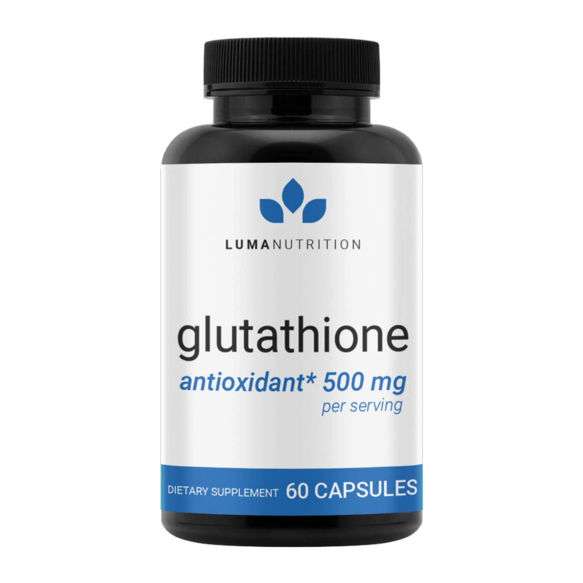 Luma Nutrition Premium Glutathione Supplement - 500mg - L-Glutathione - Antioxidant Support - PrimeBioHealth - canada supplements