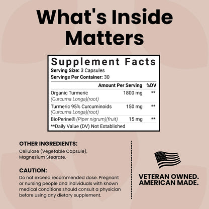Luma Nutrition Turmeric Curcumin with Black Pepper - 95% Curcuminoids - 1950mg Per Serving - Premium Turmeric Supplement - PrimeBioHealth - canada supplements