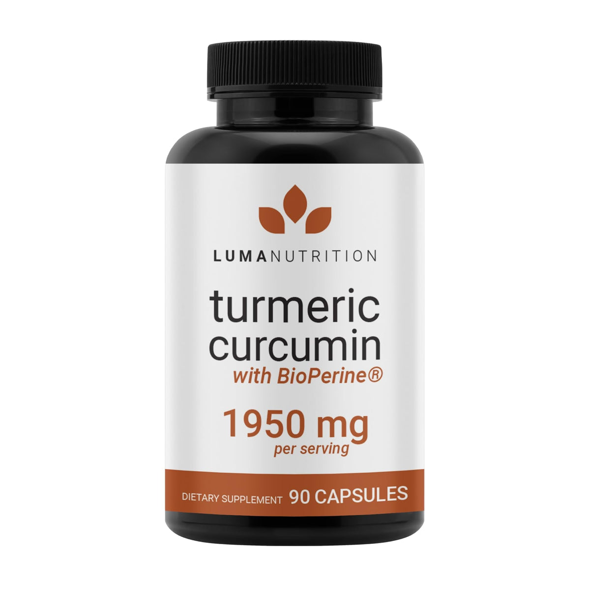 Luma Nutrition Turmeric Curcumin with Black Pepper - 95% Curcuminoids - 1950mg Per Serving - Premium Turmeric Supplement - PrimeBioHealth - canada supplements