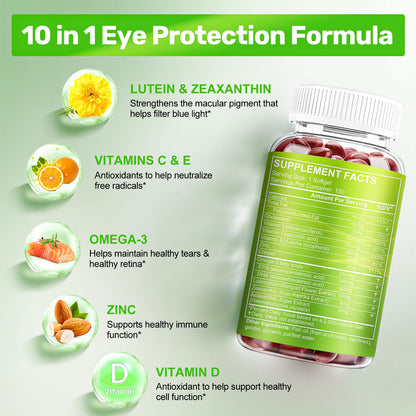 Lutein and Zeaxanthin Supplements, Eye Vitamin & Mineral Supplement, Multivitamin for Vision & Ocular Health with Omega-3, Protect and Enhance Your Eye - PrimeBioHealth - canada supplements