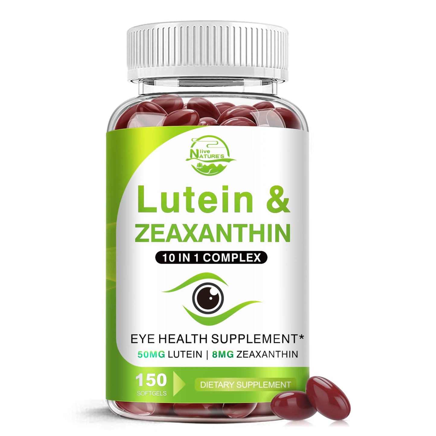 Lutein and Zeaxanthin Supplements, Eye Vitamin & Mineral Supplement, Multivitamin for Vision & Ocular Health with Omega-3, Protect and Enhance Your Eye - PrimeBioHealth - canada supplements