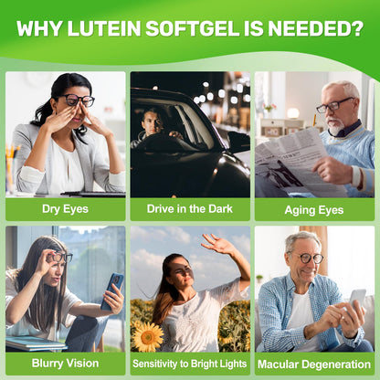 Lutein and Zeaxanthin Supplements, Eye Vitamin & Mineral Supplement, Multivitamin for Vision & Ocular Health with Omega-3, Protect and Enhance Your Eye - PrimeBioHealth - canada supplements