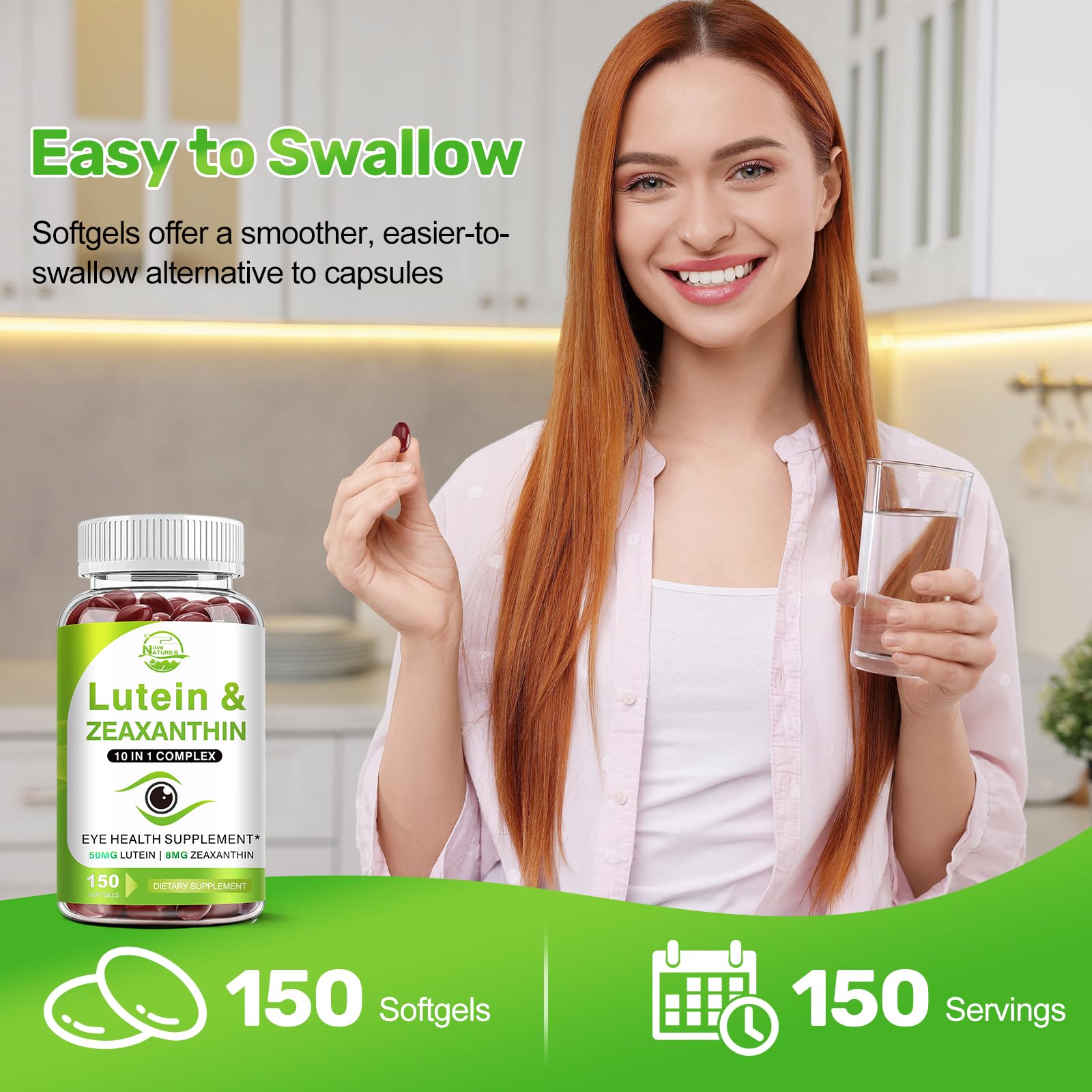 Lutein and Zeaxanthin Supplements, Eye Vitamin & Mineral Supplement, Multivitamin for Vision & Ocular Health with Omega-3, Protect and Enhance Your Eye - PrimeBioHealth - canada supplements