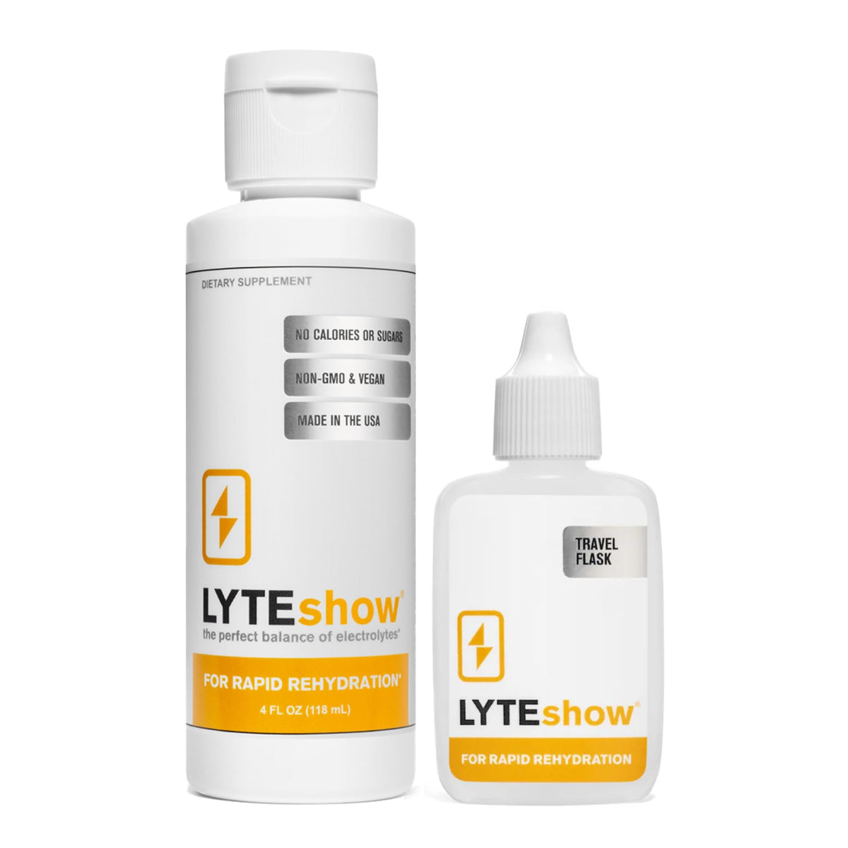 LyteShow - Electrolyte Drops for Rapid Rehydration + Digestion + Brain + Energy + Immunity - PrimeBioHealth - canada supplements