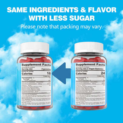 Magnesium Complex Gummies 400mg | as 8 Forms of Magnesium Glycinate, Malate, Citrate, Taurate, Oxide & More | w/Ashwagandha Extract, D3 & B12 Supports for Calm, Zzz - PrimeBioHealth - canada supplements