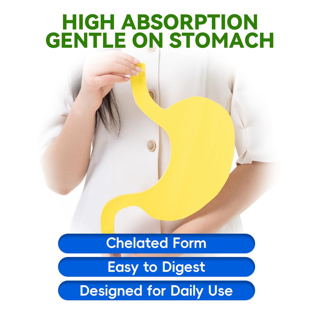 Magnesium Glycinate 400mg per Capsule – 240 Capsules – High Absorption Magnesium Supplement for Relaxation, Calmness & Muscle Support – Gentle on Stomach - PrimeBioHealth - canada supplements