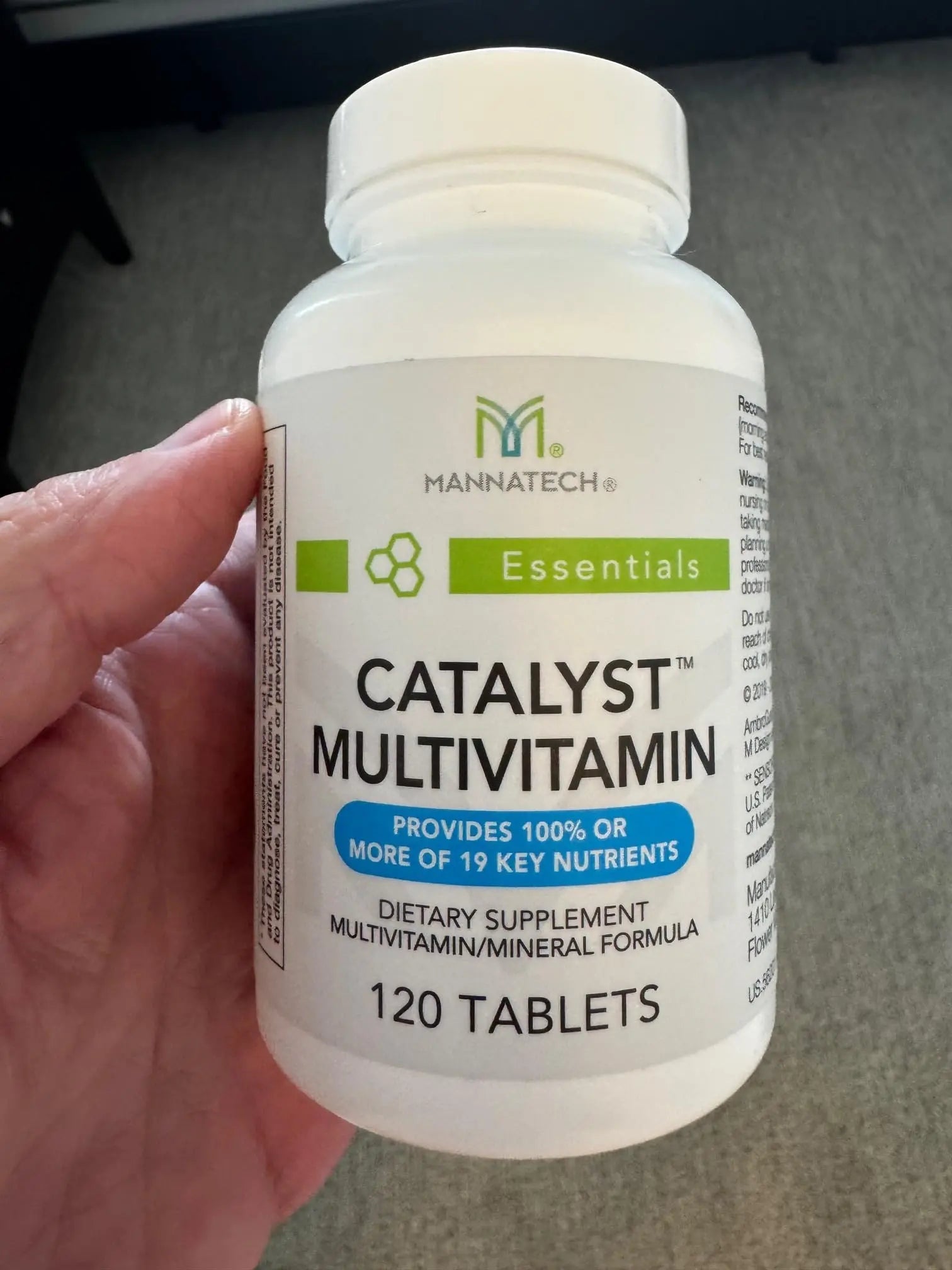Mannatech Catalyst Multivitamin 120 Tablets, Maximize Your Multivitamin. Provides Antioxidants Vitamin A, Vitamin C, and Vitamin E - PrimeBioHealth - canada supplements