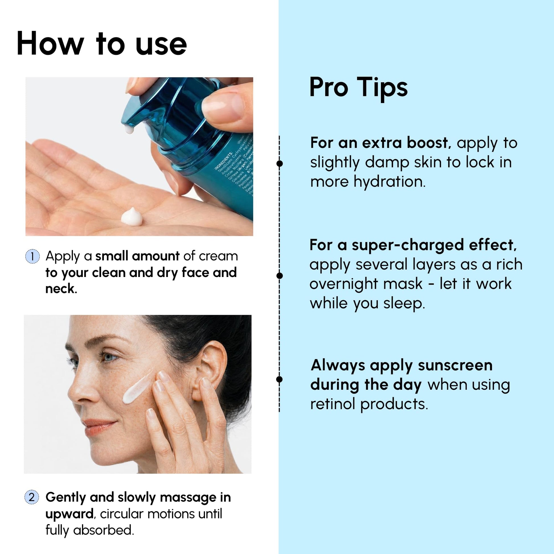 MAREE Face Moisturizer – Firming & Lifting Face Cream for Women with Collagen, Retinol & Hyaluronic Acid – Day & Night Anti-Aging Facial Wrinkle - PrimeBioHealth - canada supplements