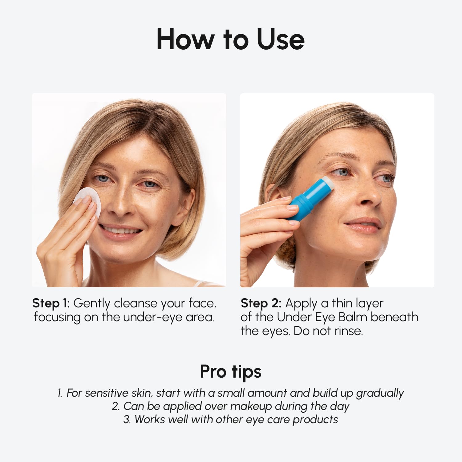 MAREE Under Eye Balm Stick Hydrating – Retinol Caffeine Under Eye Brightener Stick for Older Women – Collagen Undereye Cream - PrimeBioHealth - canada supplements