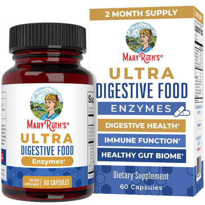 MaryRuth Organics Ultra Digestive Enzymes Capsules | Up to 2 Month Supply | Supplement for Gut Health Support | Digestion & Immune Support - PrimeBioHealth - canada supplements