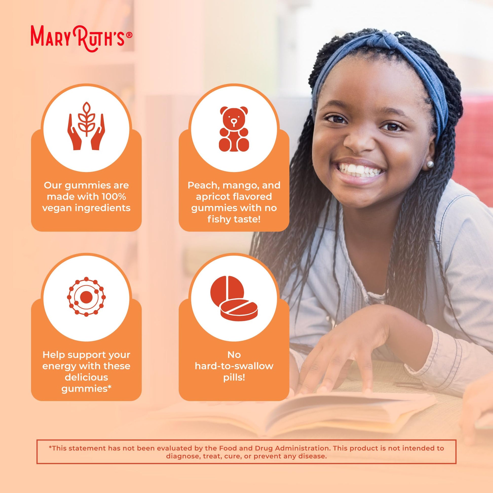 MaryRuth Organics Vegan Omega 3 6 7 9 Gummies | Up to 4 Month Supply | Omega 3 Supplement with Flaxseed Oil | Omega 3 Gummies - PrimeBioHealth - canada supplements