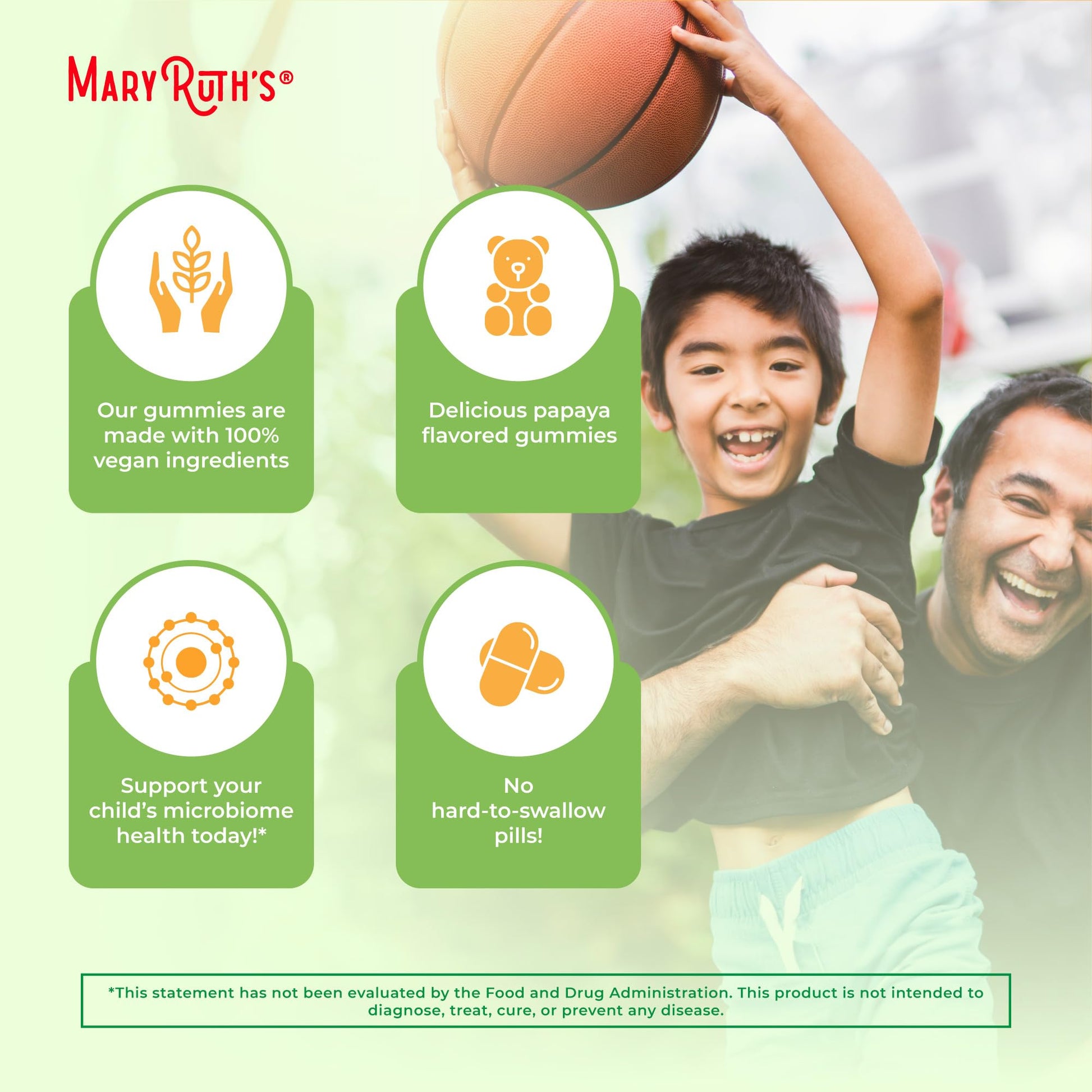 MARYRUTH'S Fiber Gummies for Kids | 2 Month Supply | Sugar Free | Soluble Fiber Supplement | Gut Health & Digestion Support - PrimeBioHealth - canada supplements