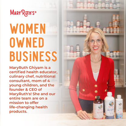 MaryRuth's Multivitamin + Hair Growth Gummies | with Lustriva® | Biotin 10000mcg | B Vitamins | Formulated for Thicker Hair, Wrinkles, Fine Lines, Skin Care | Ages 18+ | 30 Servings - PrimeBioHealth - canada supplements