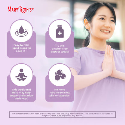 MARYRUTH'S Organics Valerian Root Liquid Drops | 2 Month Supply | Sugar Free | USDA Organic Valerian Root Drops | Support Sleep | Calm and Stress Relief - PrimeBioHealth - canada supplements