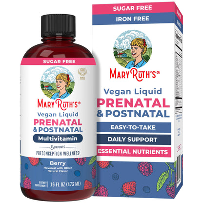 MARYRUTH'S Postnatal & Prenatal Vitamins for Women | Sugar Free | Womens Multivitamin for Pre-Conception, Pregnancy & Nursing | Ginger - PrimeBioHealth - canada supplements