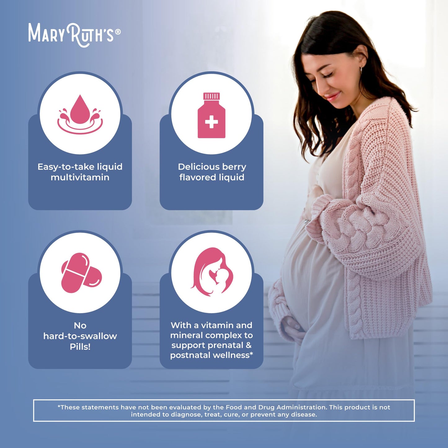 MARYRUTH'S Postnatal & Prenatal Vitamins for Women | Sugar Free | Womens Multivitamin for Pre-Conception, Pregnancy & Nursing | Ginger - PrimeBioHealth - canada supplements