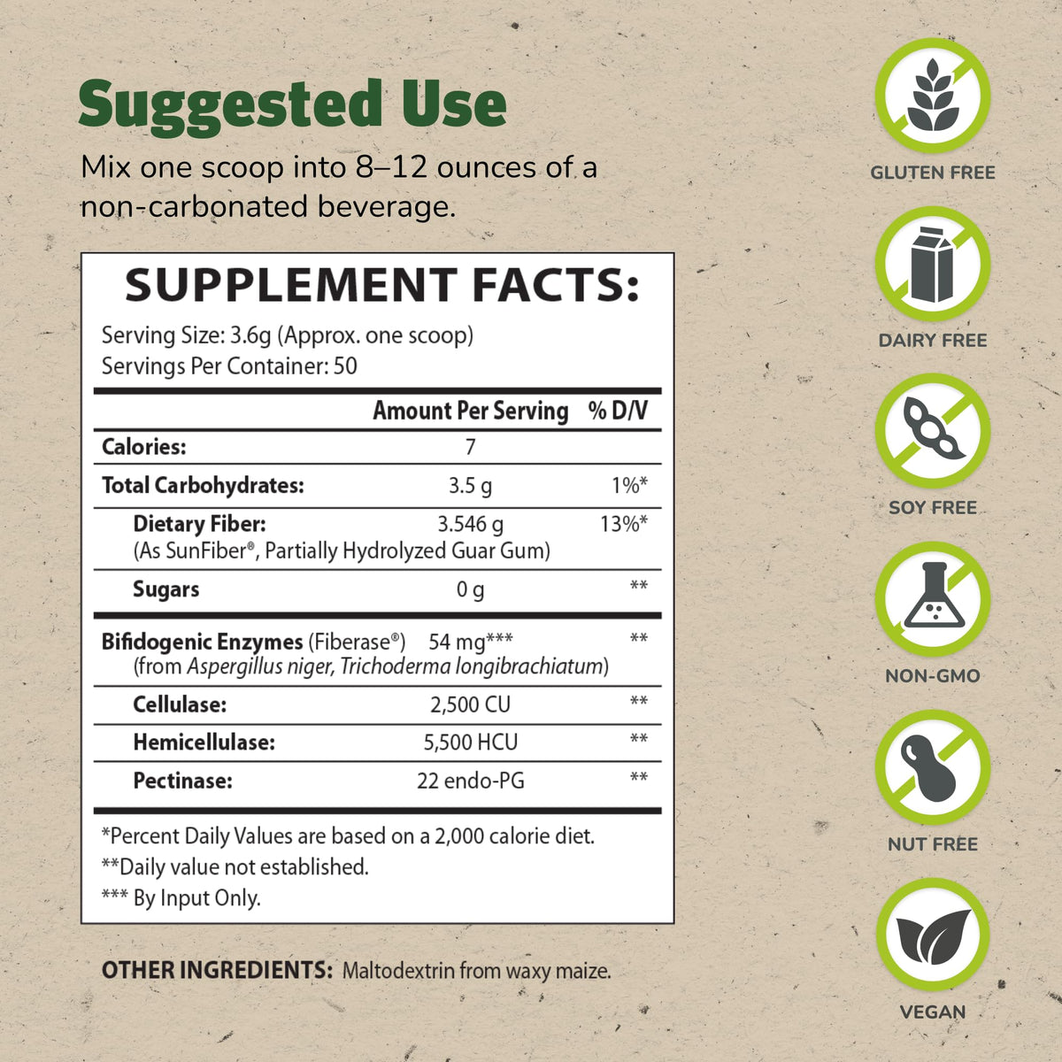 Master Supplements TruFiber - 6.35 oz, Pack of 2 - Prebiotic Fiber to Help Boost Probiotic Growth - Supports Digestive Health - PrimeBioHealth - canada supplements