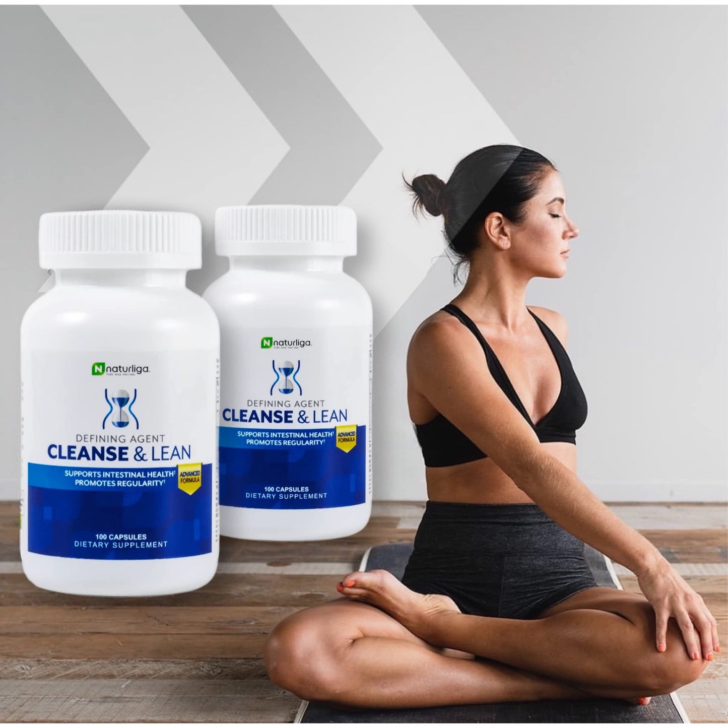 Max Muscle Naturaliga Cleanse and Lean Defining Agent Herbal Cleanse for Regularity w/Natural Detoxifying Ingredients for Gut Health Colon Detox - PrimeBioHealth - canada supplements