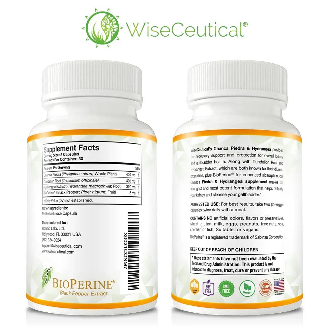 Max Strength Chanca Piedra, Hydrangea & Dandelion Root - Natural Kidney & Gallbladder Formula - Stone Breaker, Flush Impurities, Cleanse Urinary Tract - Enhanced with BioPerine. 60 Veggie Capsules. - PrimeBioHealth - canada supplements