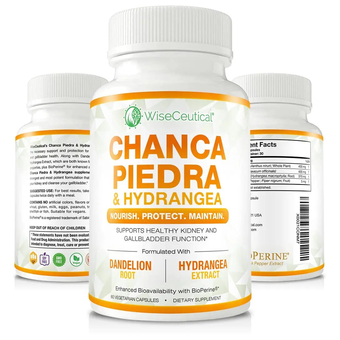 Max Strength Chanca Piedra, Hydrangea & Dandelion Root - Natural Kidney & Gallbladder Formula - Stone Breaker, Flush Impurities, Cleanse Urinary Tract - Enhanced with BioPerine. 60 Veggie Capsules. - PrimeBioHealth - canada supplements