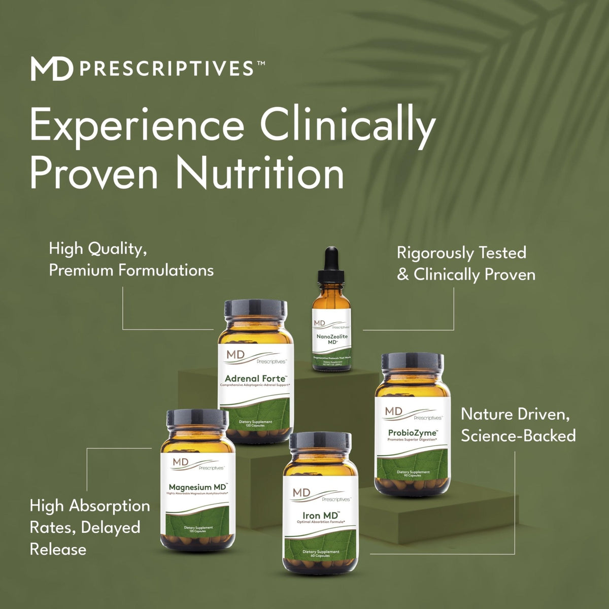 MD Prescriptives - ProbioZyme - Vegetarian Digestive Enzymes - Supplement for Digestive & Gut Health - 90 Capsules - PrimeBioHealth - canada supplements
