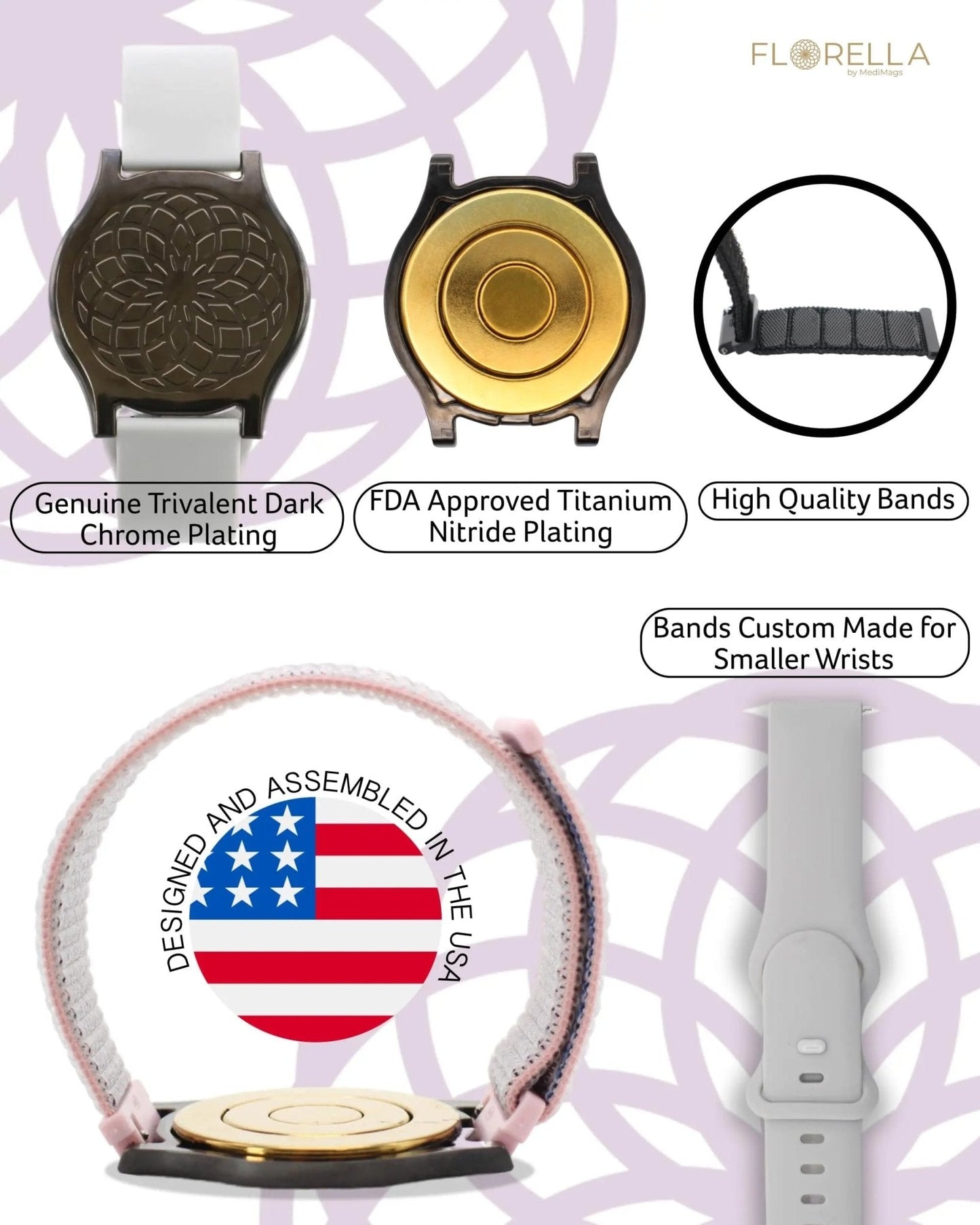 MediMags Period Pain Relief Device - Clinically Proven, All Natural Relief for A Life On The Go - The Florella Therapeutic Device Helps Alleviate The Pain from Menstrual Cramps. - PrimeBioHealth - canada supplements