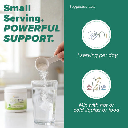 Medtrition Floratrol™ Prebiotic Fiber Powder for Digestive Health – Bimuno® GOS Prebiotic + Selenium – Supports Gut Health & Regularity – Dissolves Clear and Fast, - PrimeBioHealth - canada supplements