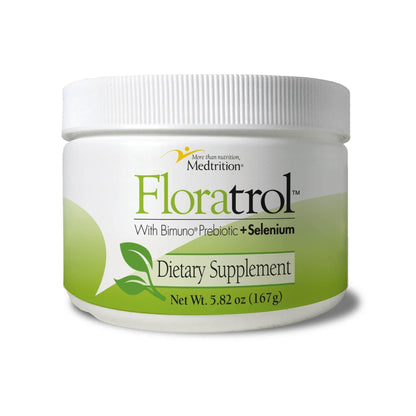 Medtrition Floratrol™ Prebiotic Fiber Powder for Digestive Health – Bimuno® GOS Prebiotic + Selenium – Supports Gut Health & Regularity – Dissolves Clear and Fast, - PrimeBioHealth - canada supplements