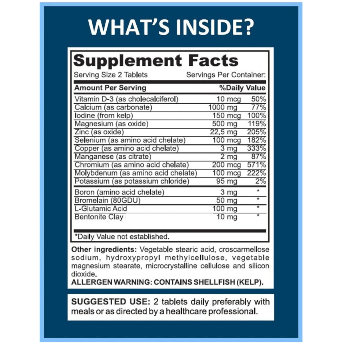 Mega Minerals Supplement by Youfit Nutrition | Trace Minerals | Premium Formula with Source of Minerals and Immune Health Support | Iron Free | All in One - PrimeBioHealth - canada supplements