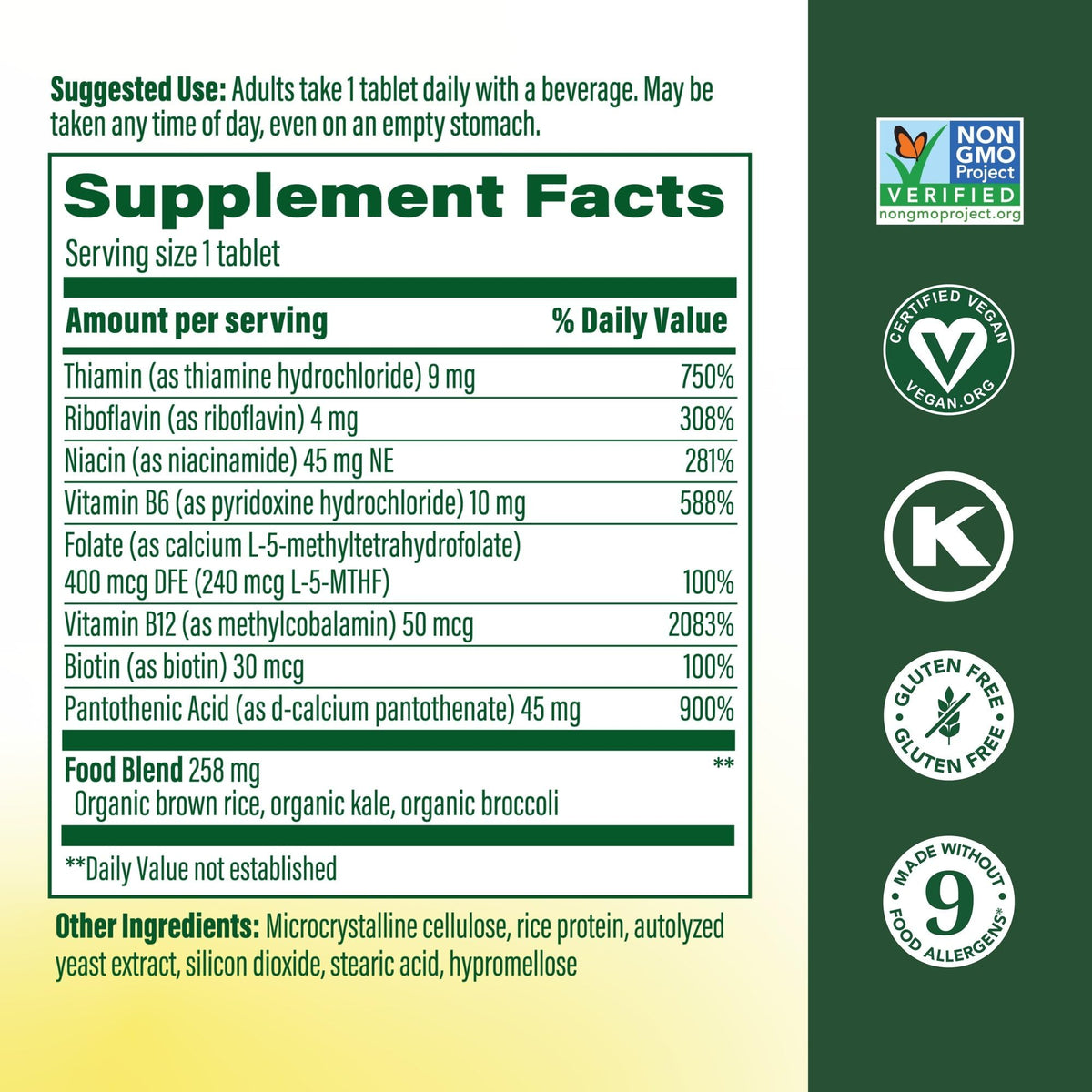 MegaFood Balanced B Complex - B Complex Vitamin Supplement - 8 B Vitamins Including Vitamin B6, Vitamin B12, Folate, Biotin & More - Supports Cellular Energy Production - PrimeBioHealth - canada supplements
