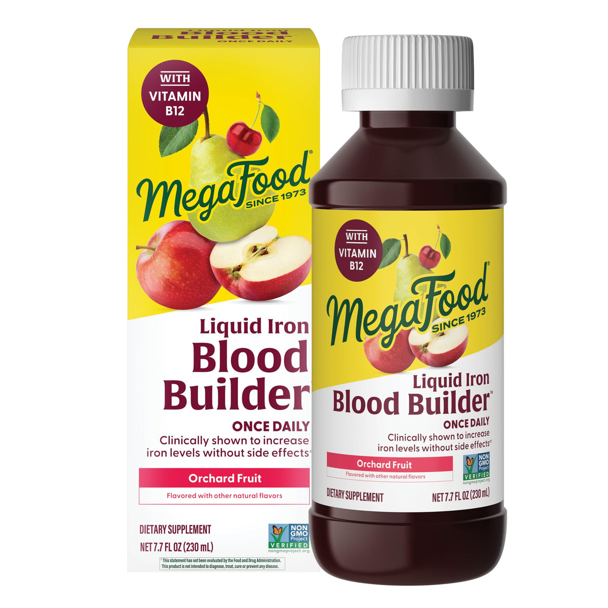 MegaFood Blood Builder Liquid Iron Supplement for Women, Men & Kids, Clinically Shown to Increase Iron Levels Without Constipation, - PrimeBioHealth - canada supplements