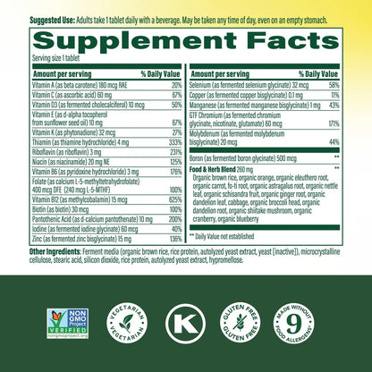 MegaFood One Daily Mens Multivitamins - Multivitamin for Men - Vitamin C, Vitamin D3 & Vitamin B12 - Muscle, Energy Metabolism & Immune Support - PrimeBioHealth - canada supplements