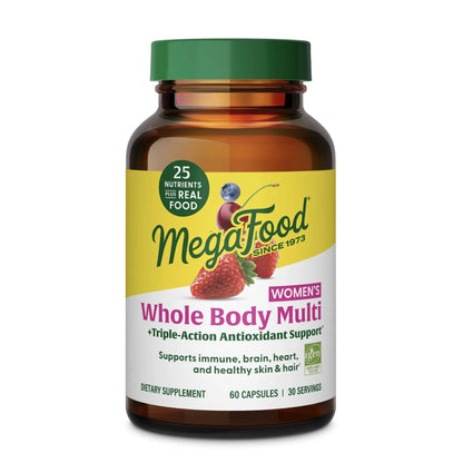 MegaFood Whole Body Womens Multivitamin - Multivitamin for Women - Vitamin D3 K2, Magnesium Citrate, Folate, Biotin, Iron - PrimeBioHealth - canada supplements