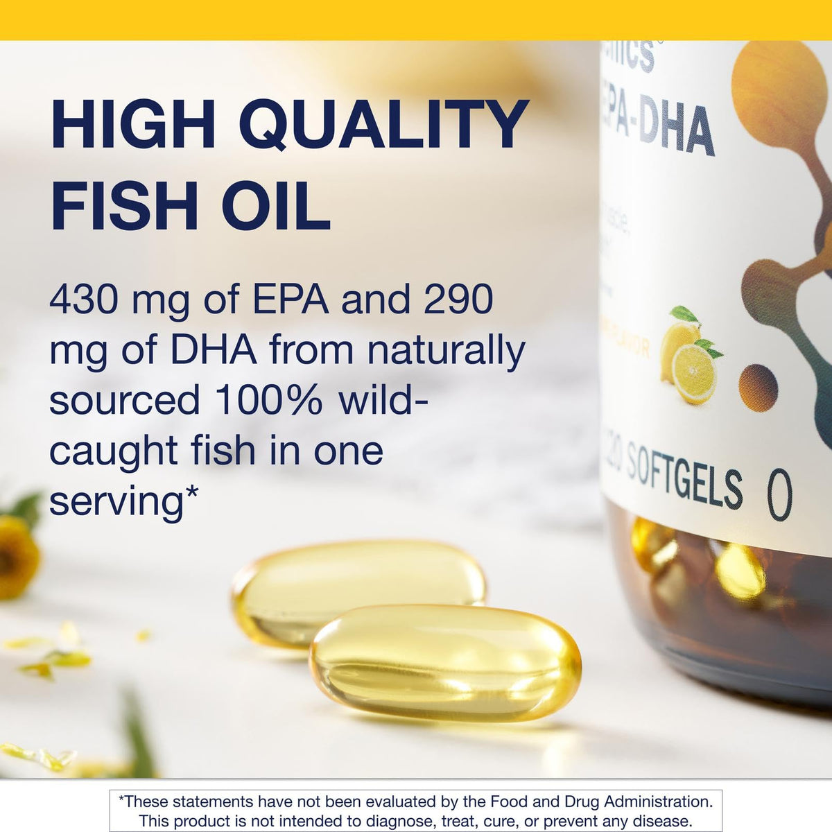 Metagenics OmegaGenics Fish Oil EPA-DHA 720 mg - High Potency Omega-3 Supplement* - Supports Heart, Joint, Brain & Immune Health* - PrimeBioHealth - canada supplements